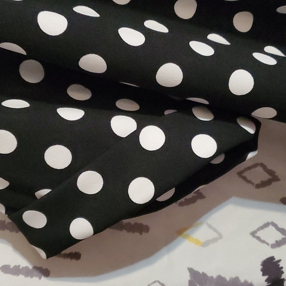 Melloday women's Polka-dot blouse Size Medium - Picture 5 of 5